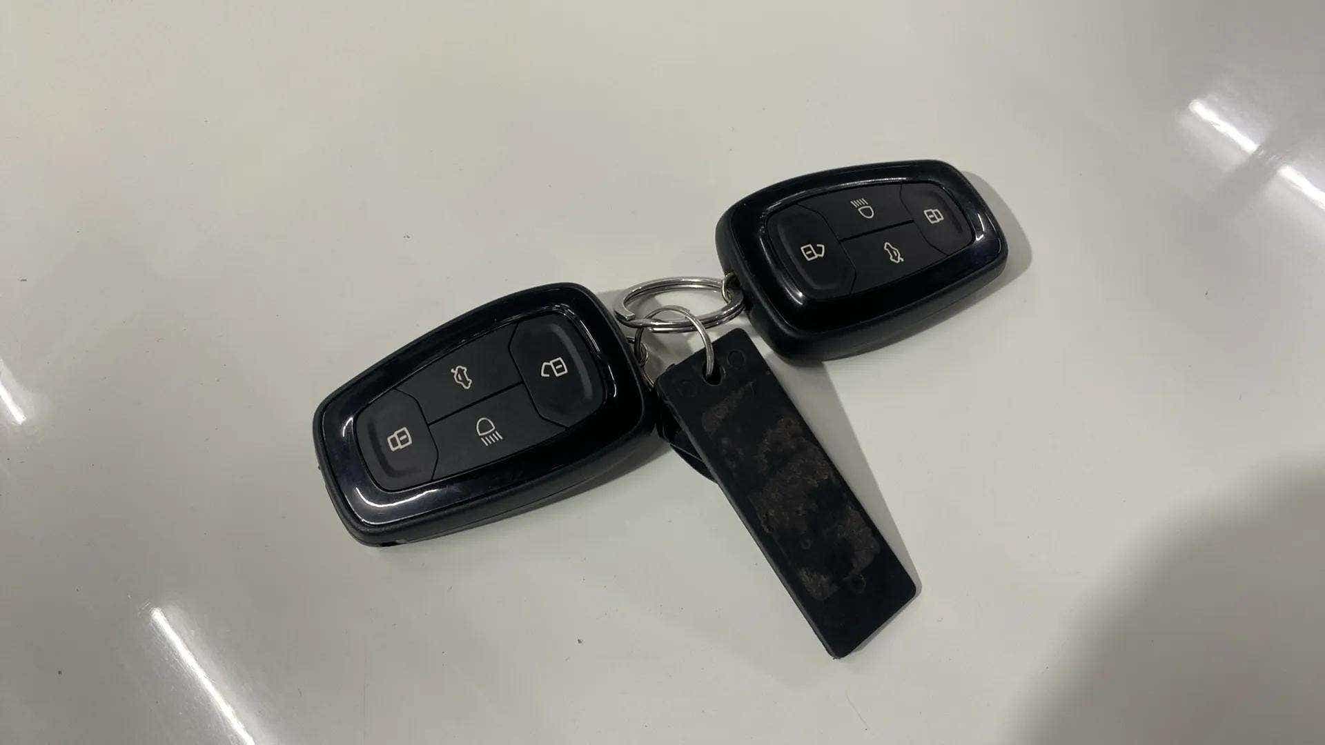 Car key fobs and tag for a Tata Nexon 2017-2023