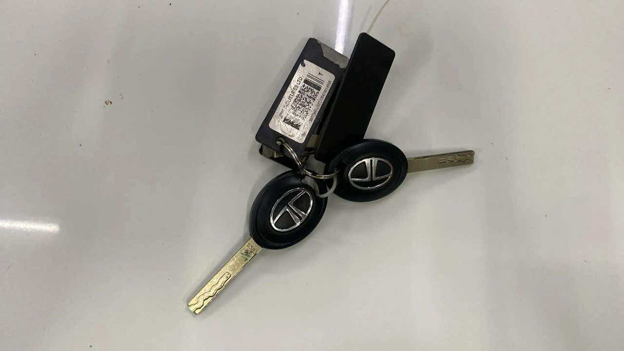 Car keys of a Tata Nexon
