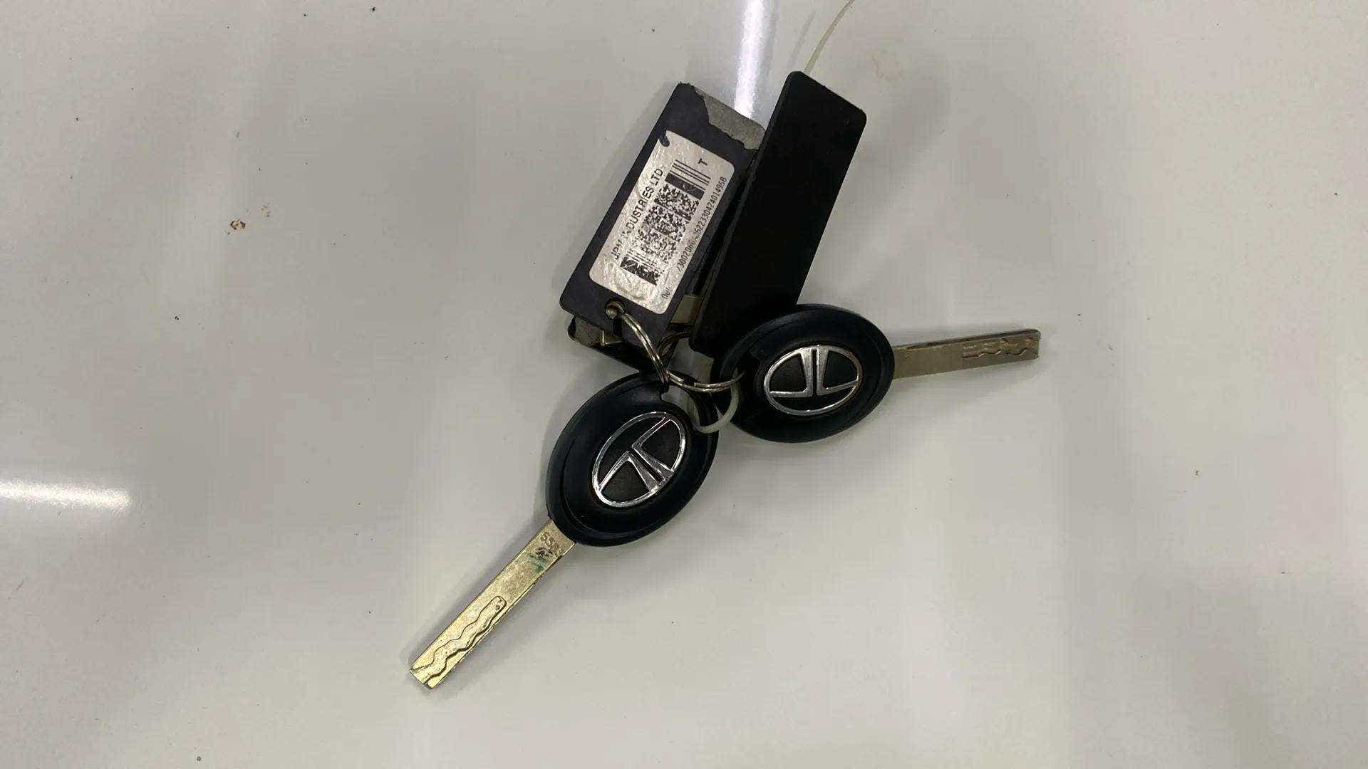 Car keys of a Tata Nexon