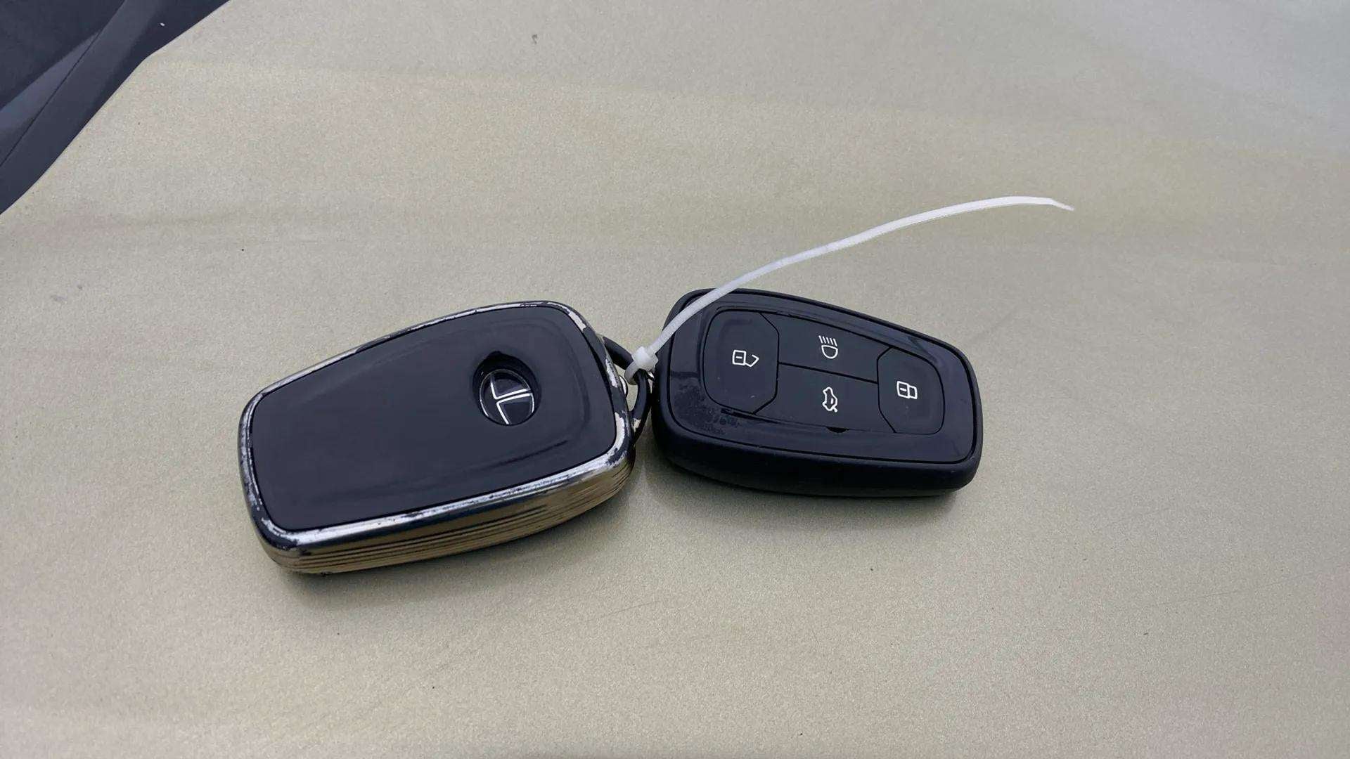 Car key fobs of a Tata Nexon 2017-2023