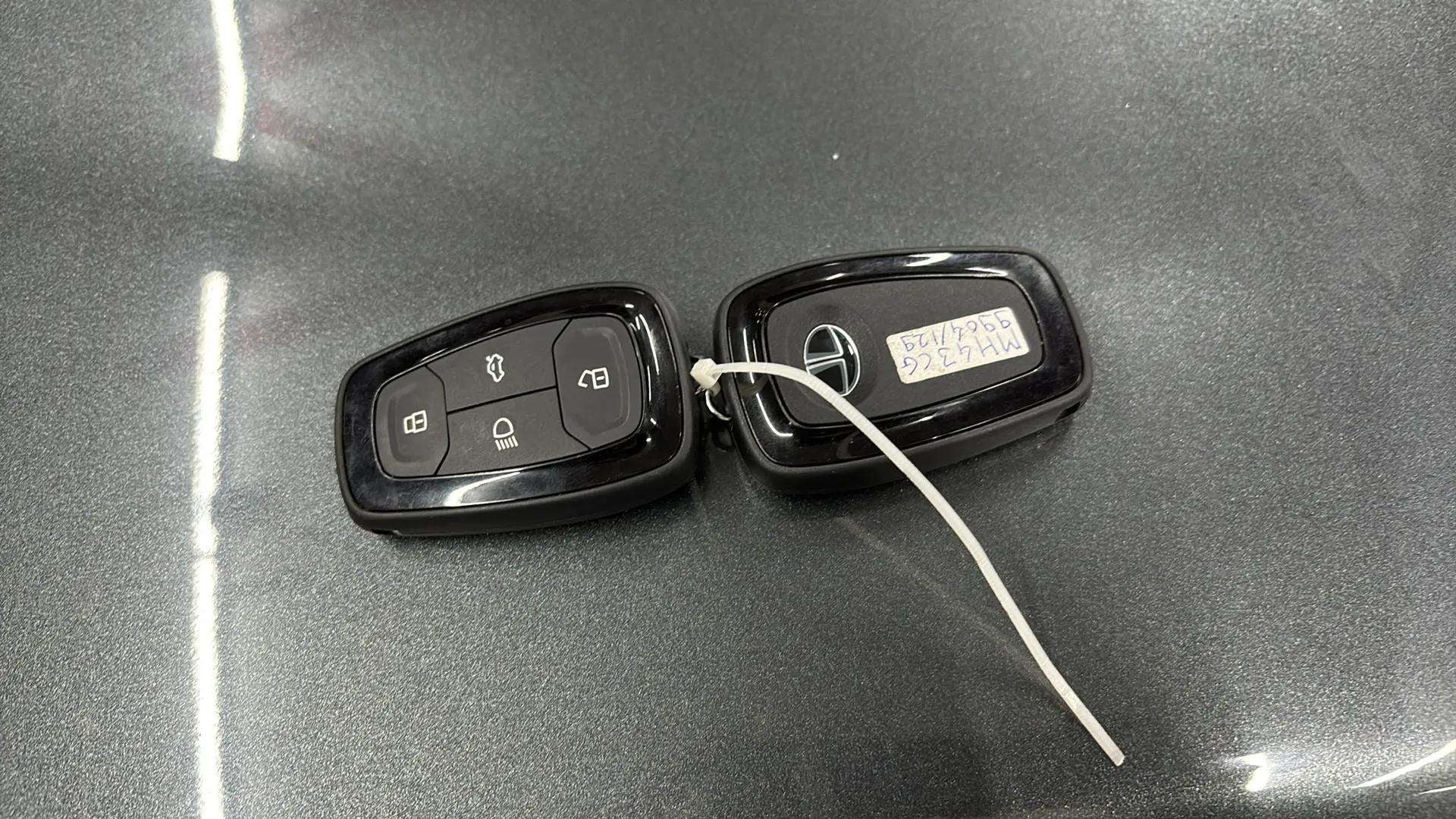 Key fobs of a Tata Nexon