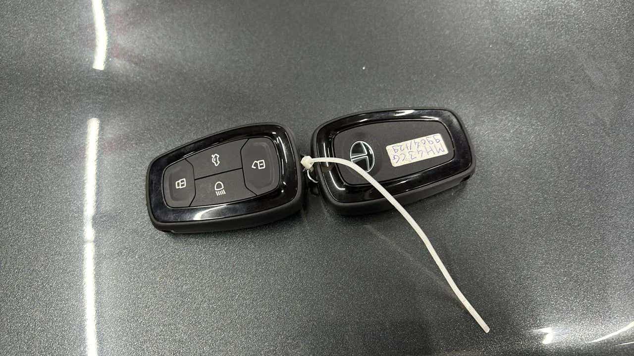 Key fobs of a Tata Nexon