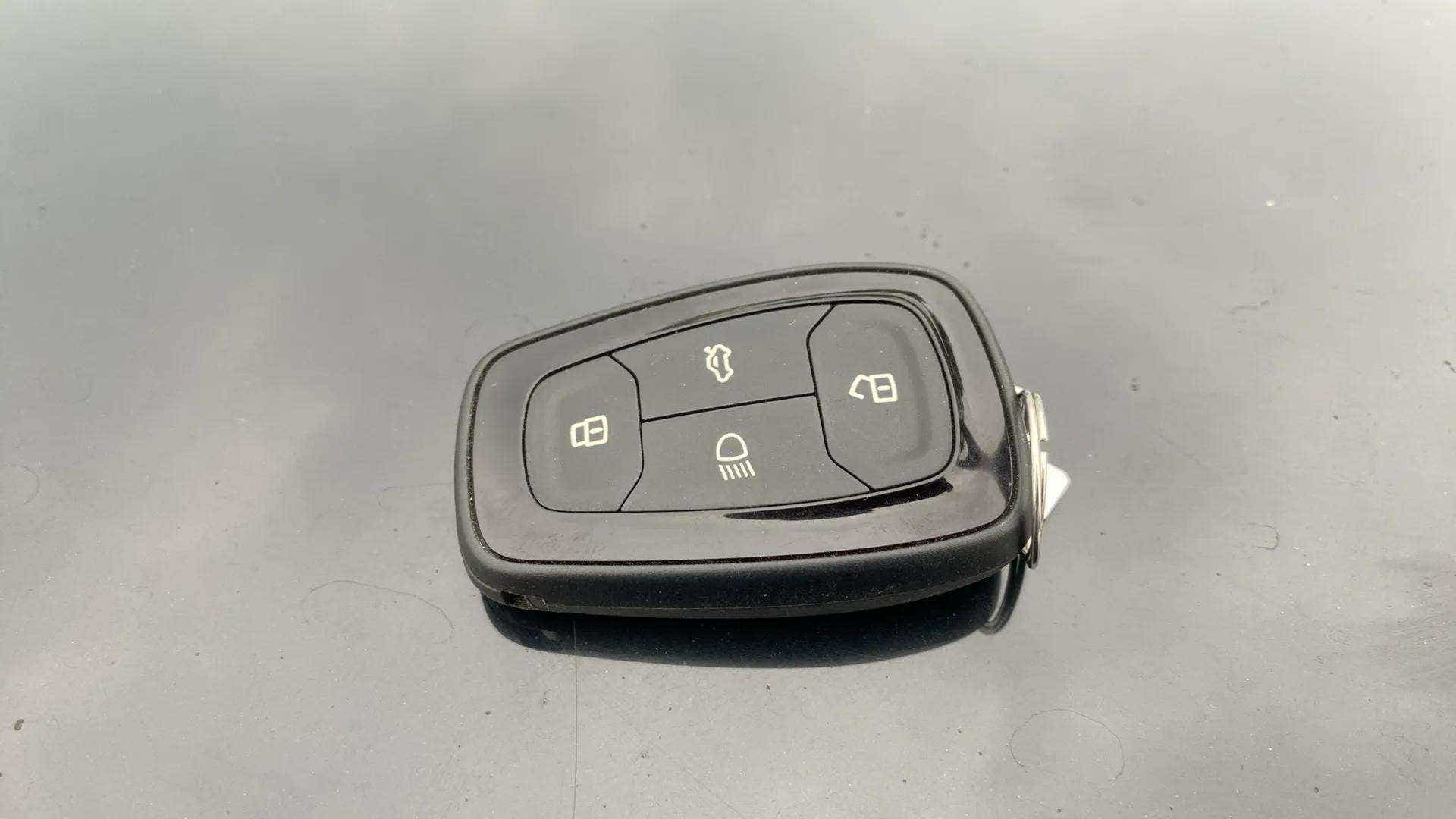 Close-up of a Tata Nexon 2017-2023 key fob