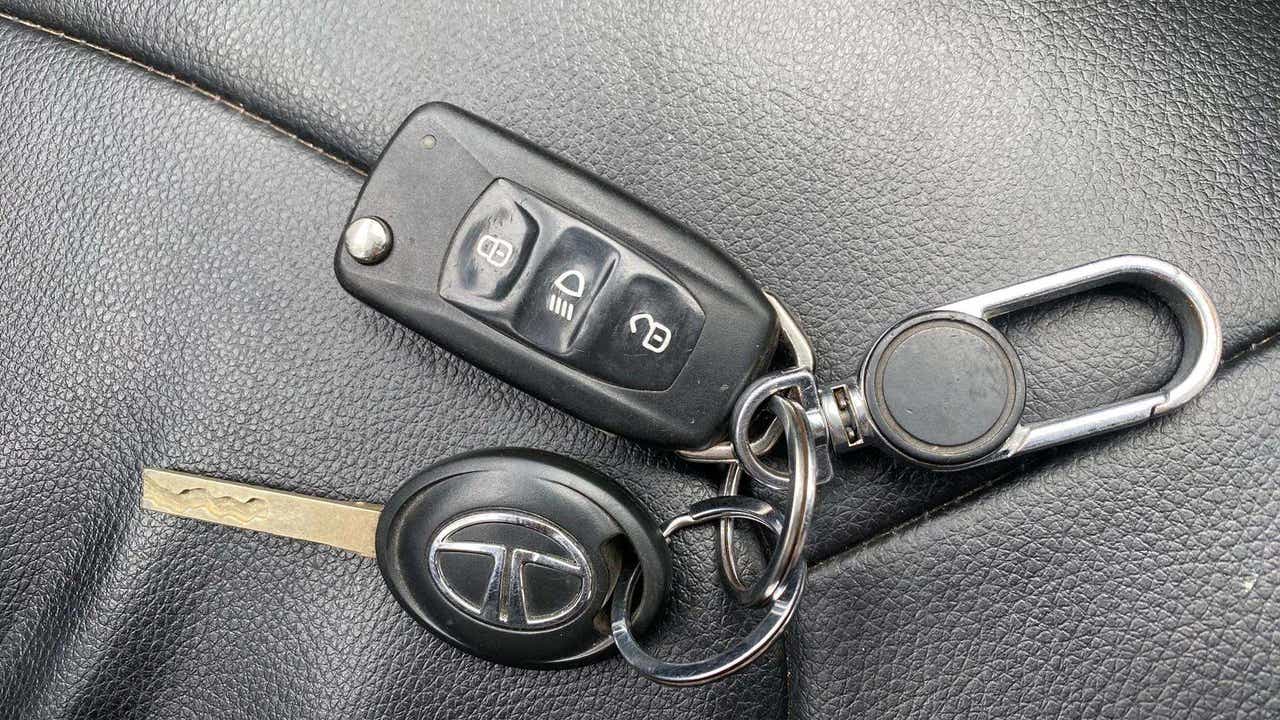 Car key and remote of a Tata Nexon 2017-2023