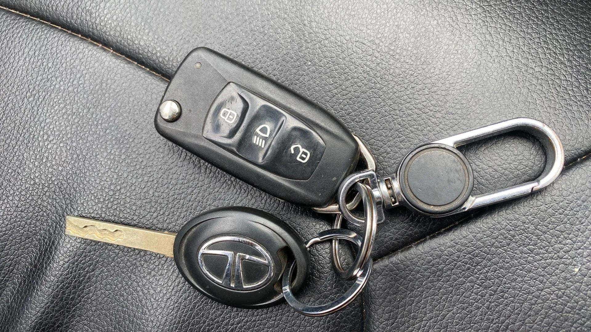 Car key and remote of a Tata Nexon 2017-2023