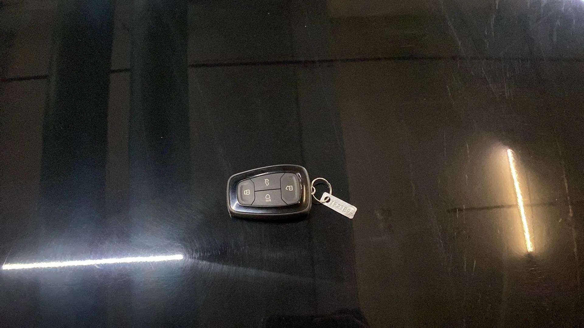 Key fob close-up of a Tata Nexon 2017-2023