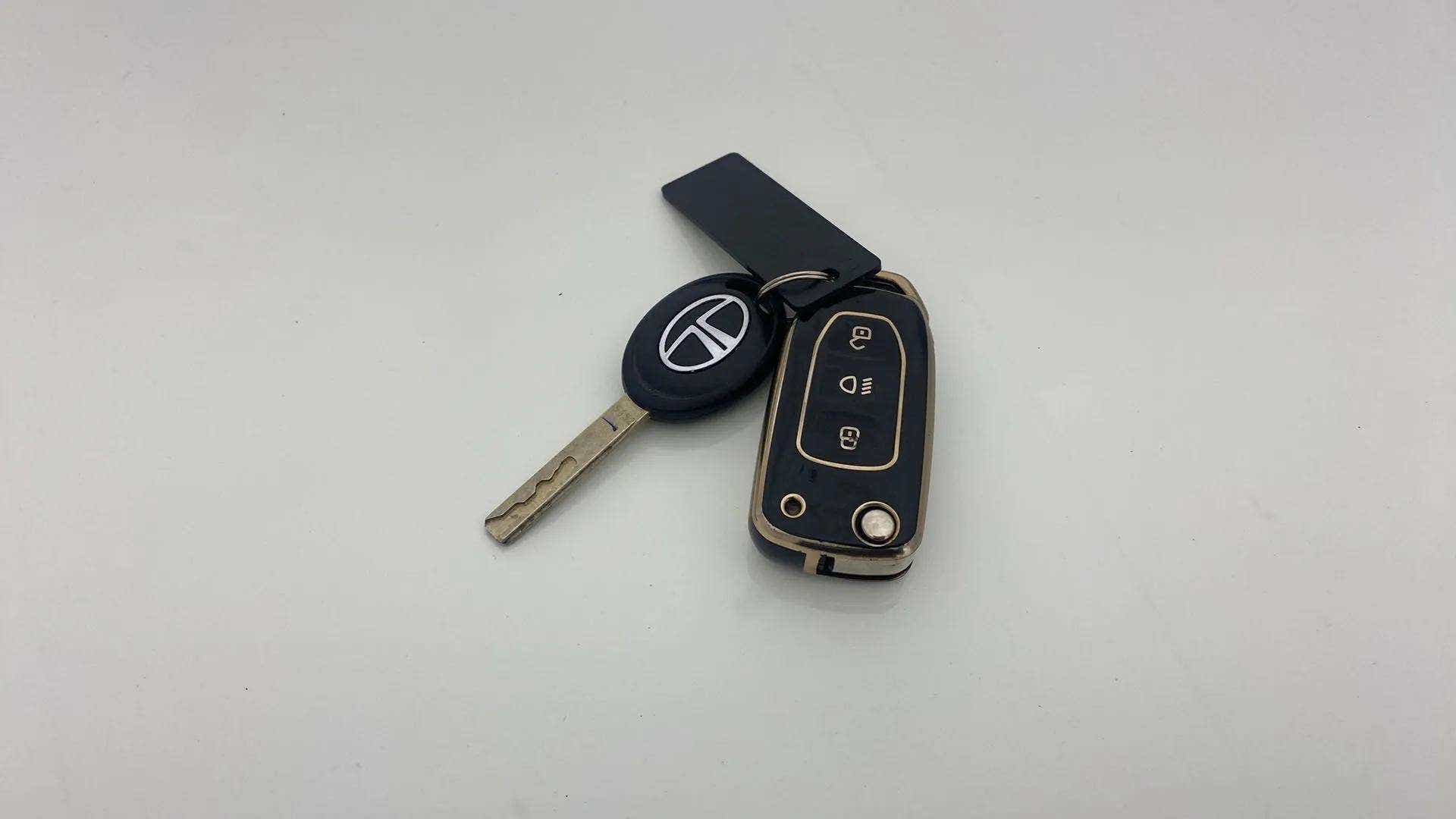 Car key fob of a Tata Nexon 2017-2023