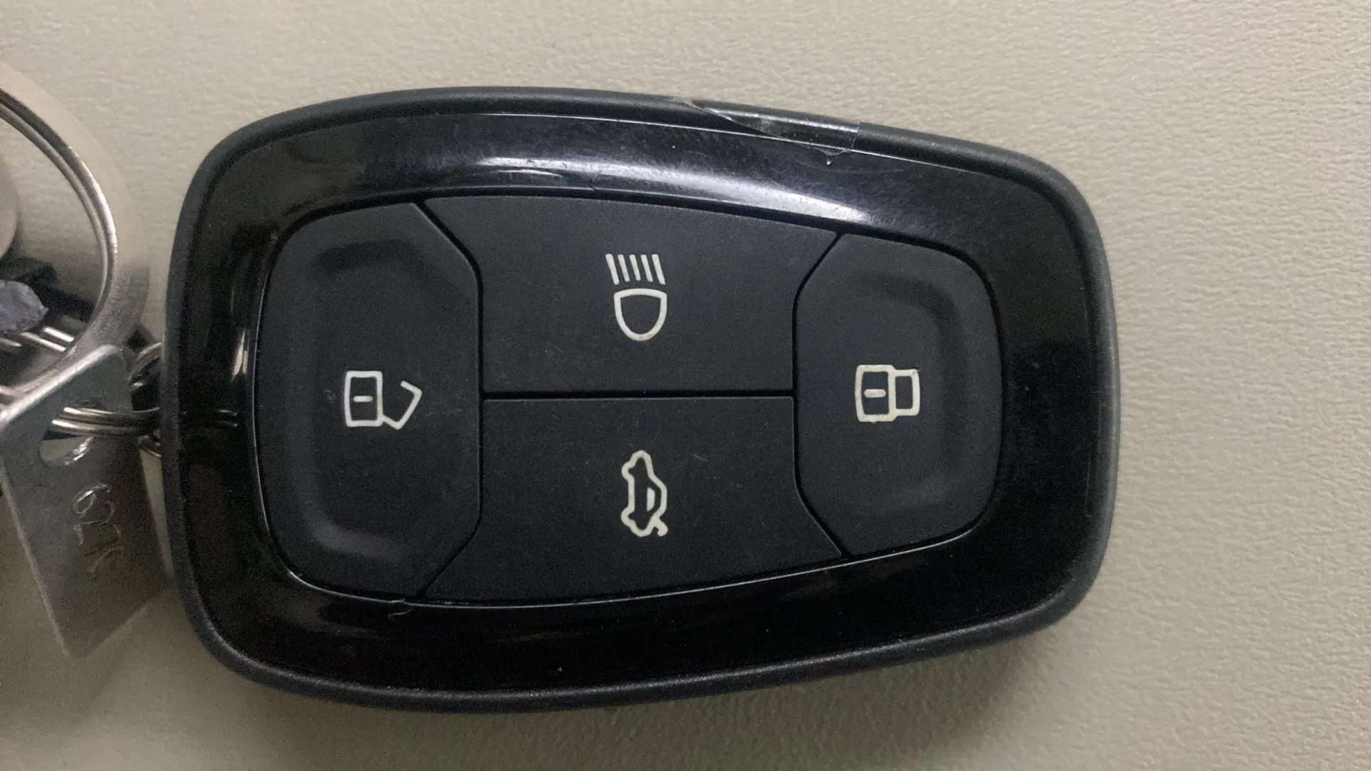 Key fob with control buttons of a Tata Nexon 2017-2023