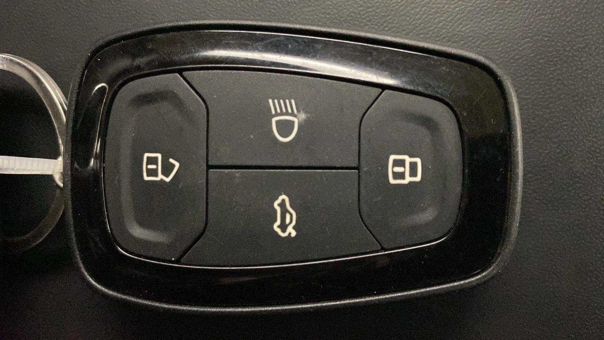 Window and mirror control panel of a Tata Nexon 2017-2023