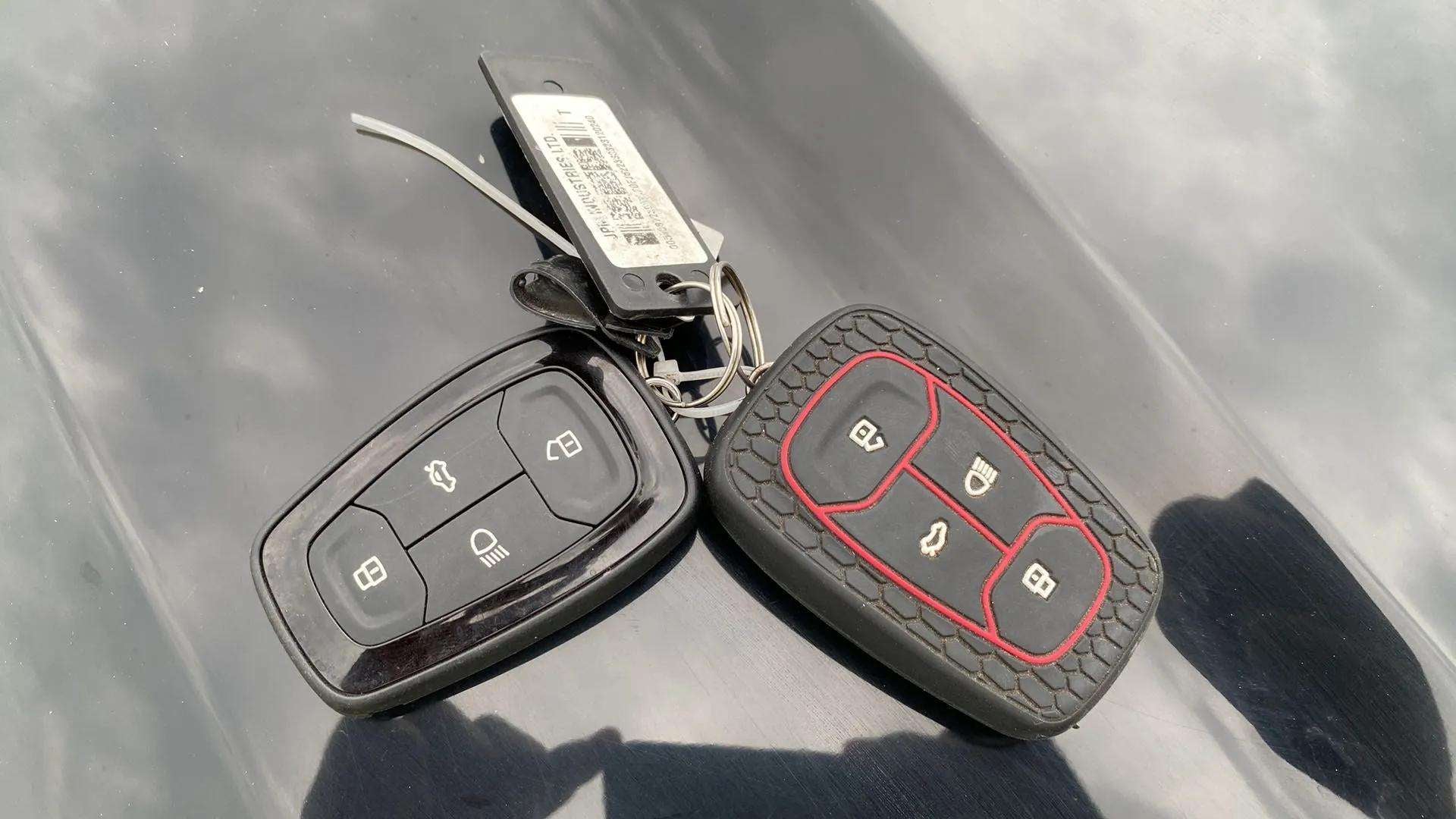 Car key fobs of a Tata Nexon 2017-2023