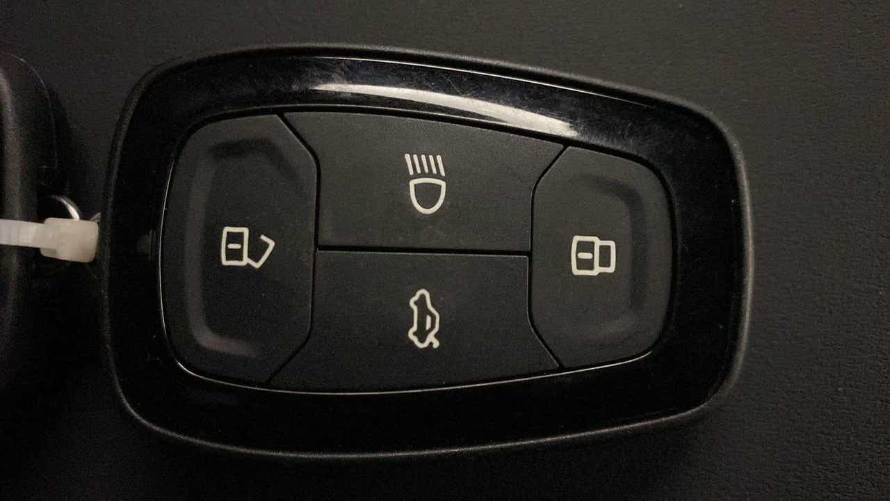 Close-up of a Tata Nexon 2017-2023 key fob