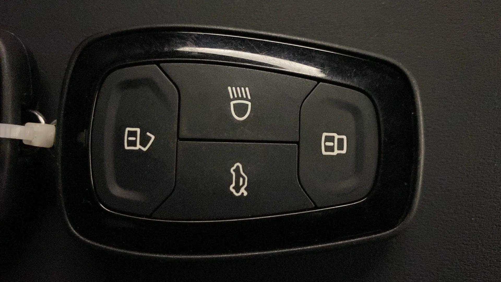 Close-up of a Tata Nexon 2017-2023 key fob