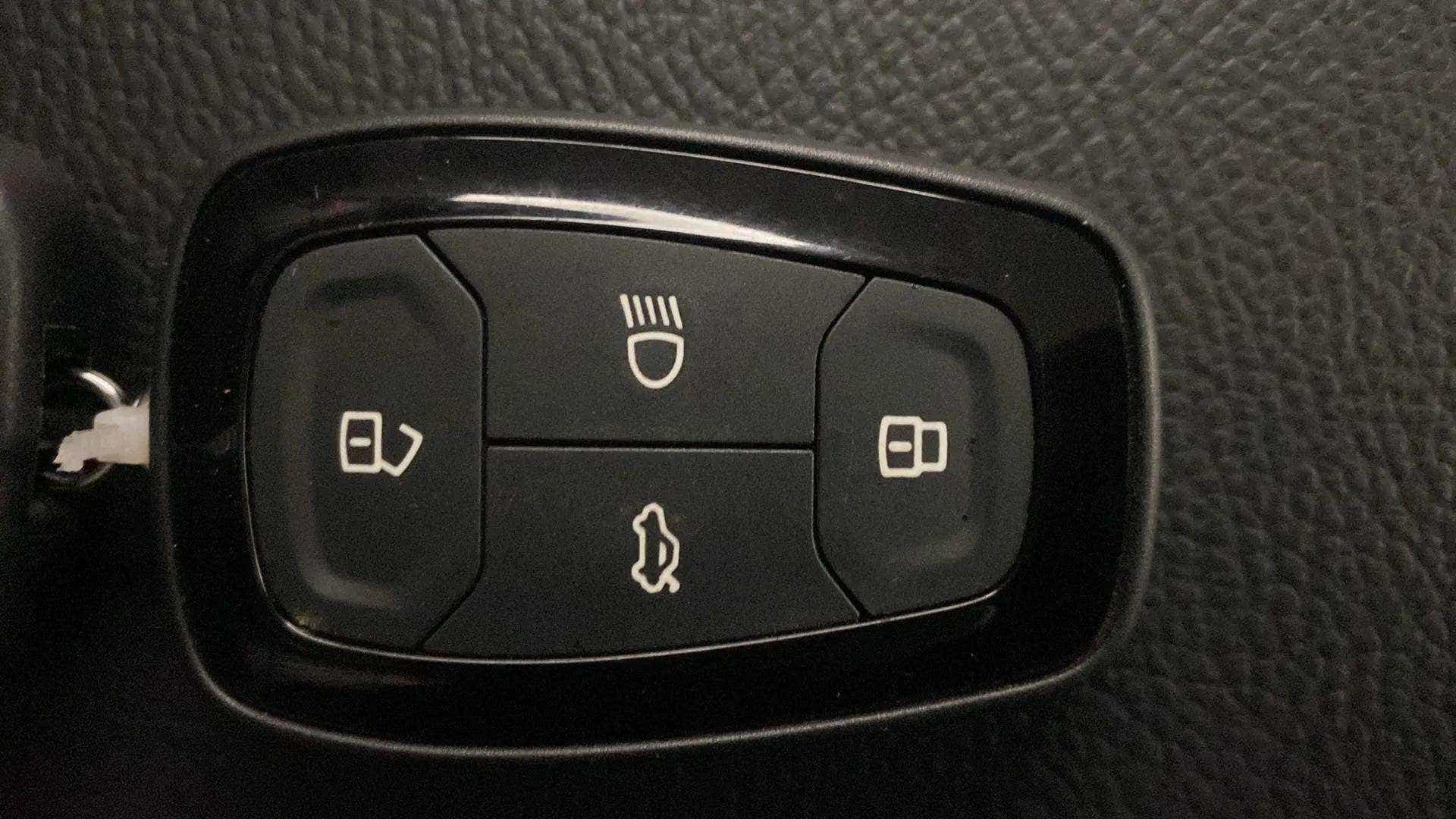 Overhead console controls of a Tata Nexon