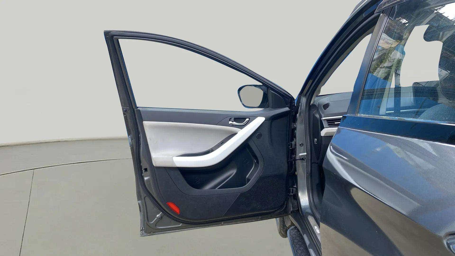 Front driver-side door panel of a Tata Nexon