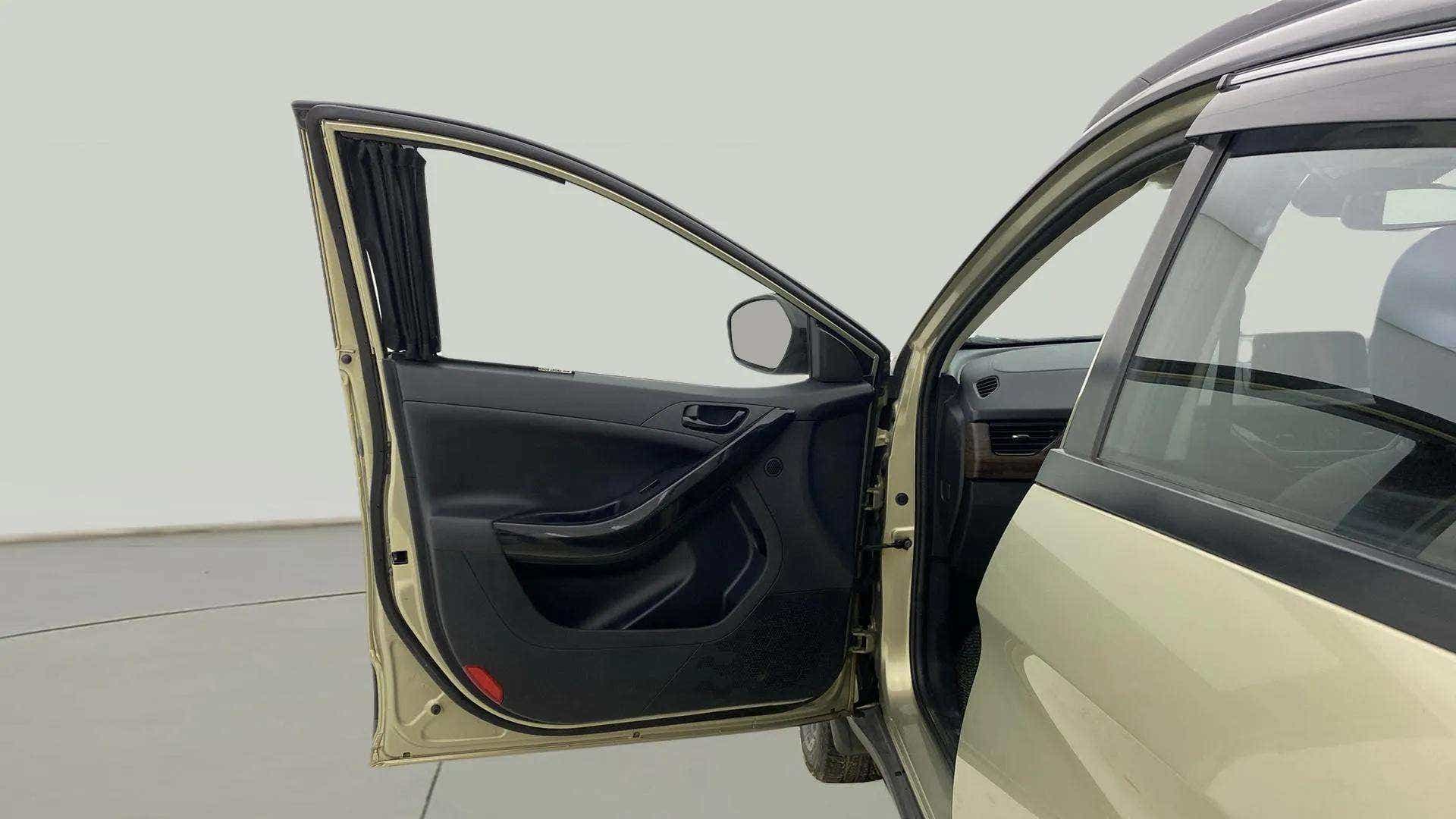 Driver side door open view of a Tata Nexon 2017-2023