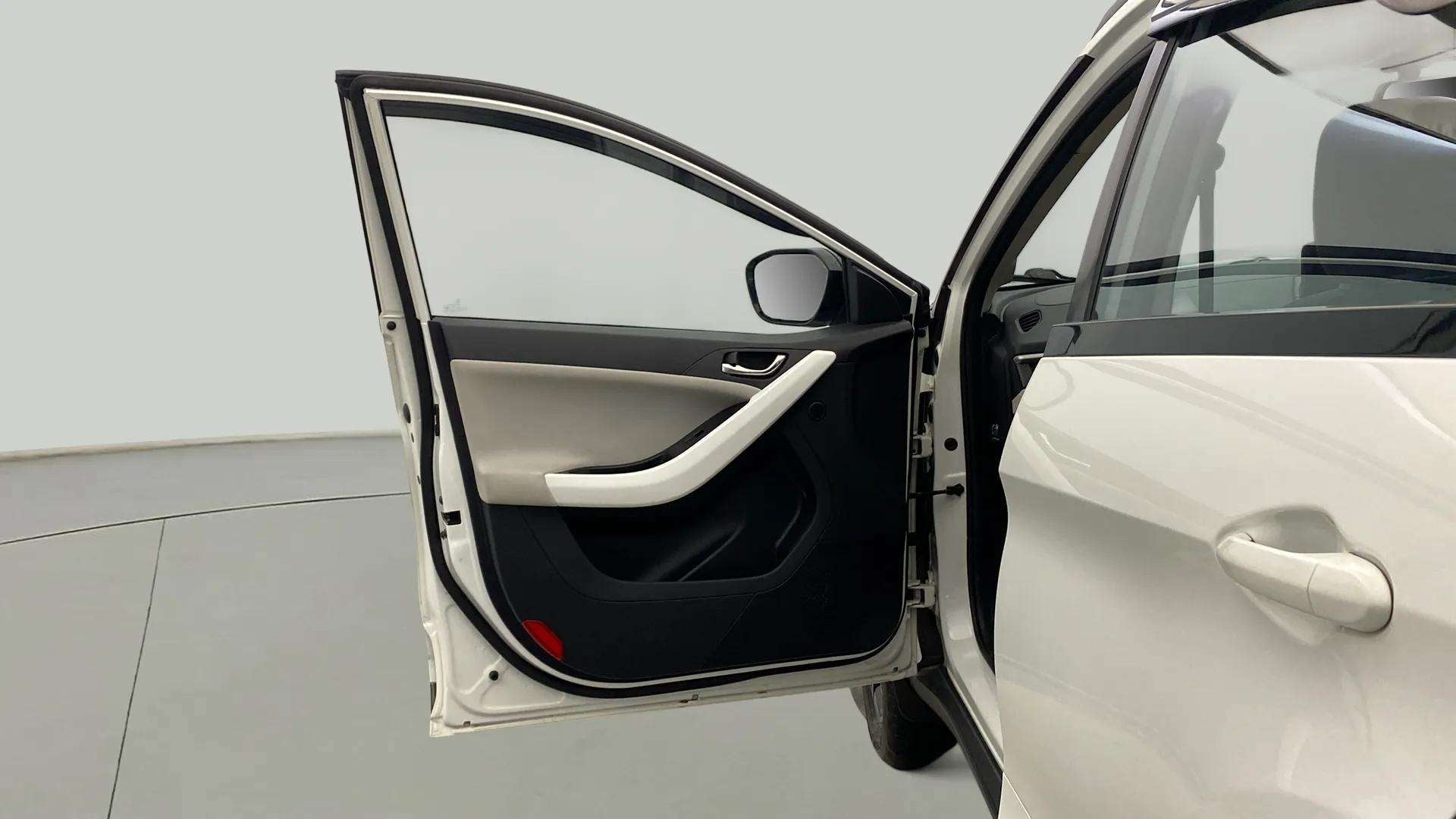 Front driver side door of a Tata Nexon
