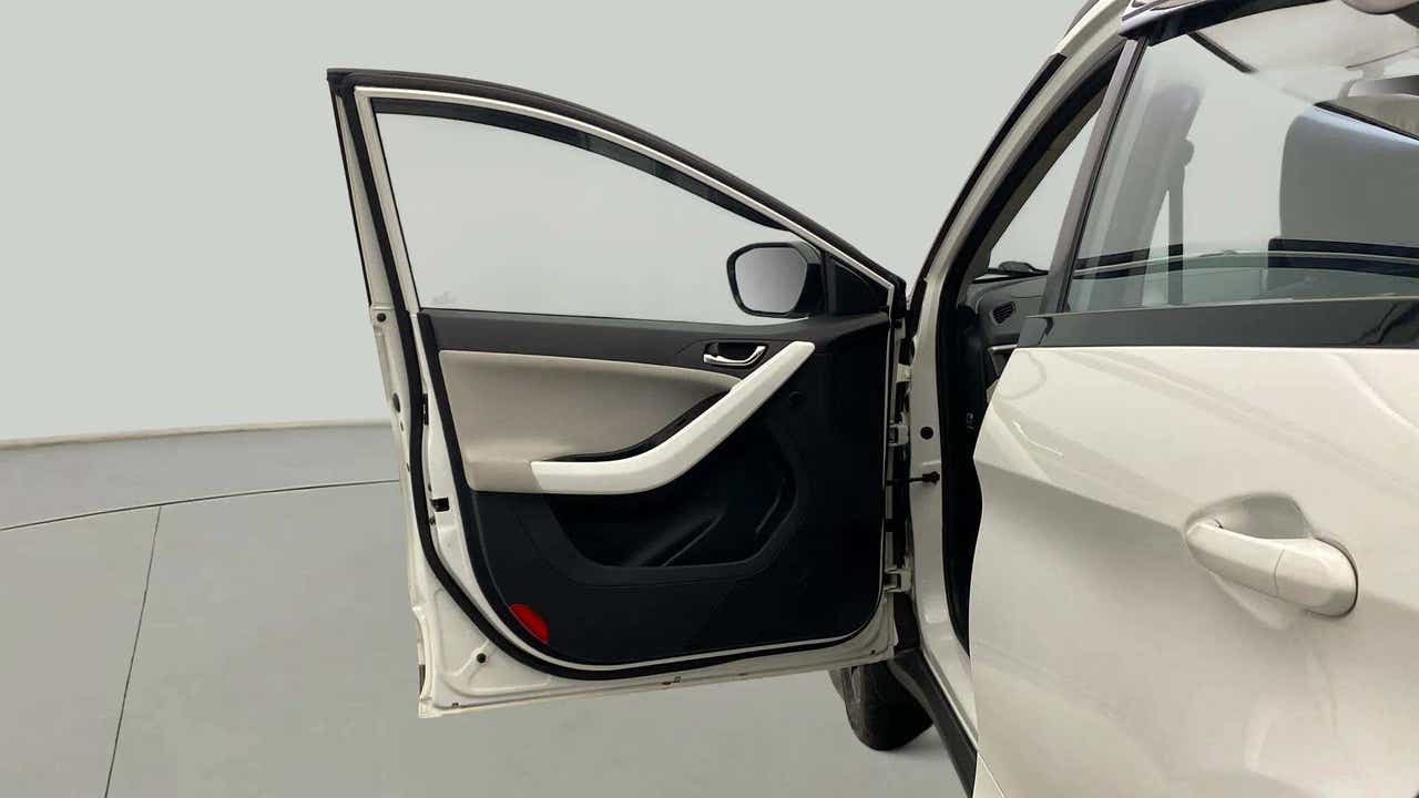 Front driver side door of a Tata Nexon