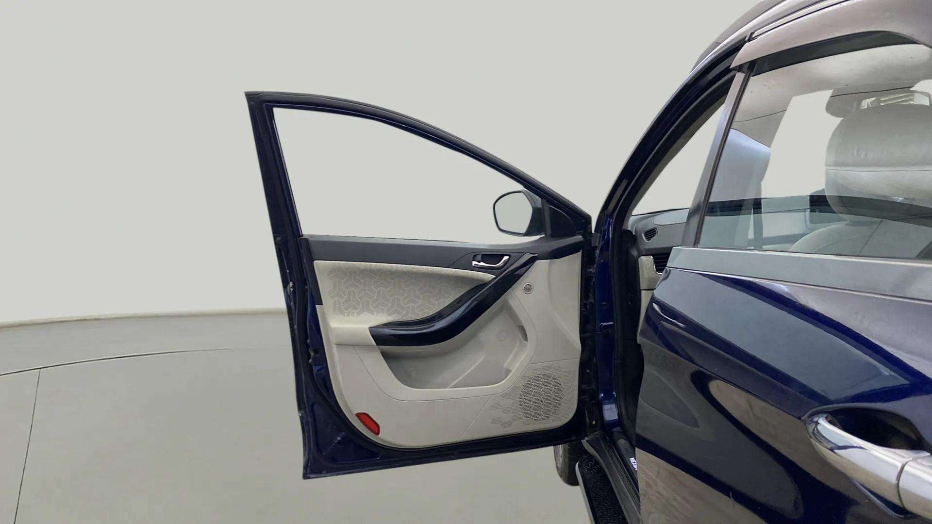 Open front door view of a Tata Nexon 2017-2023