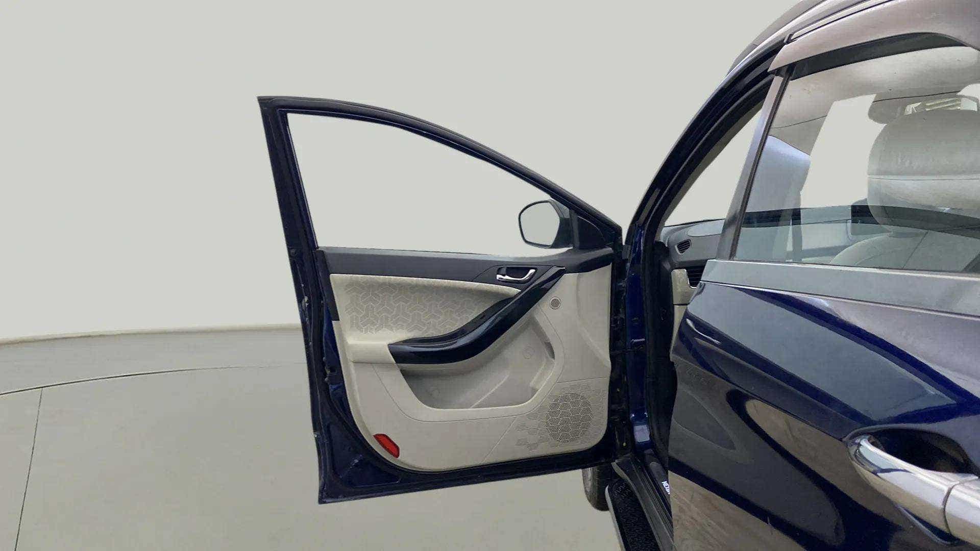 Open front door view of a Tata Nexon 2017-2023