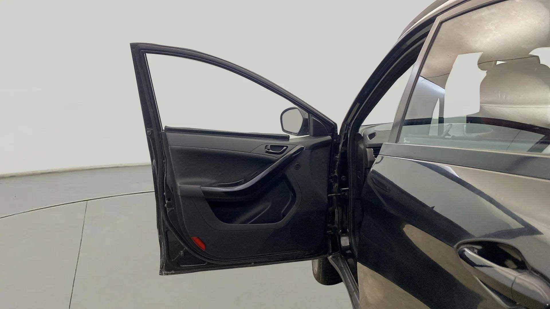 Front driver side door open view of a Tata Nexon 2017-2023