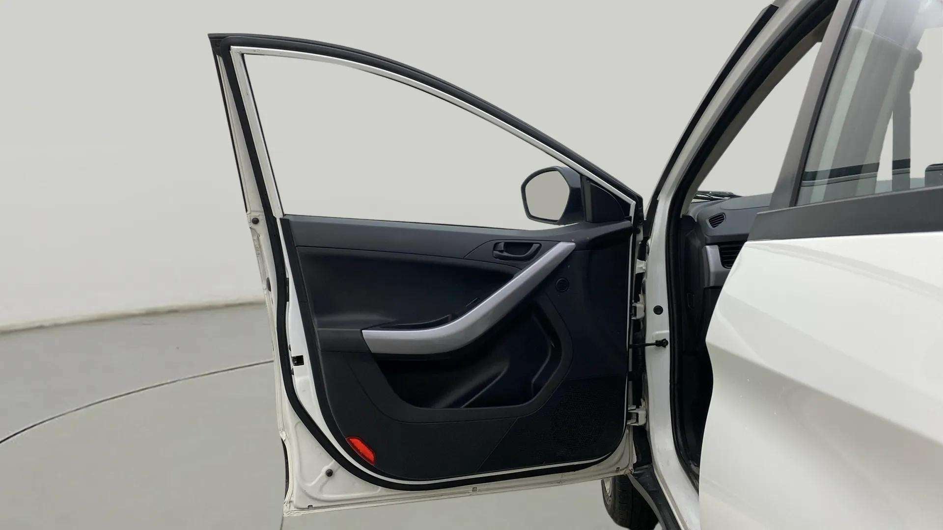 Front driver side door open view of a Tata Nexon 2017-2023