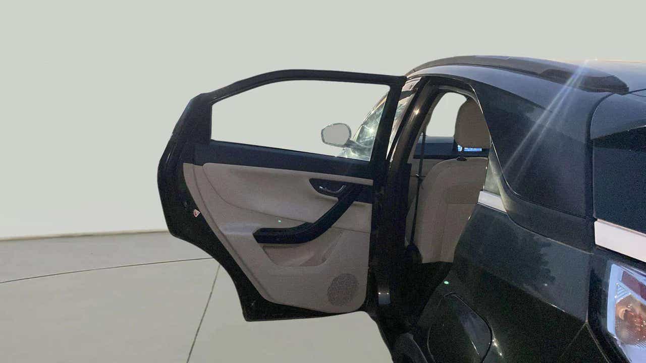 Rear door and interior view of a Tata Nexon 2017-2023