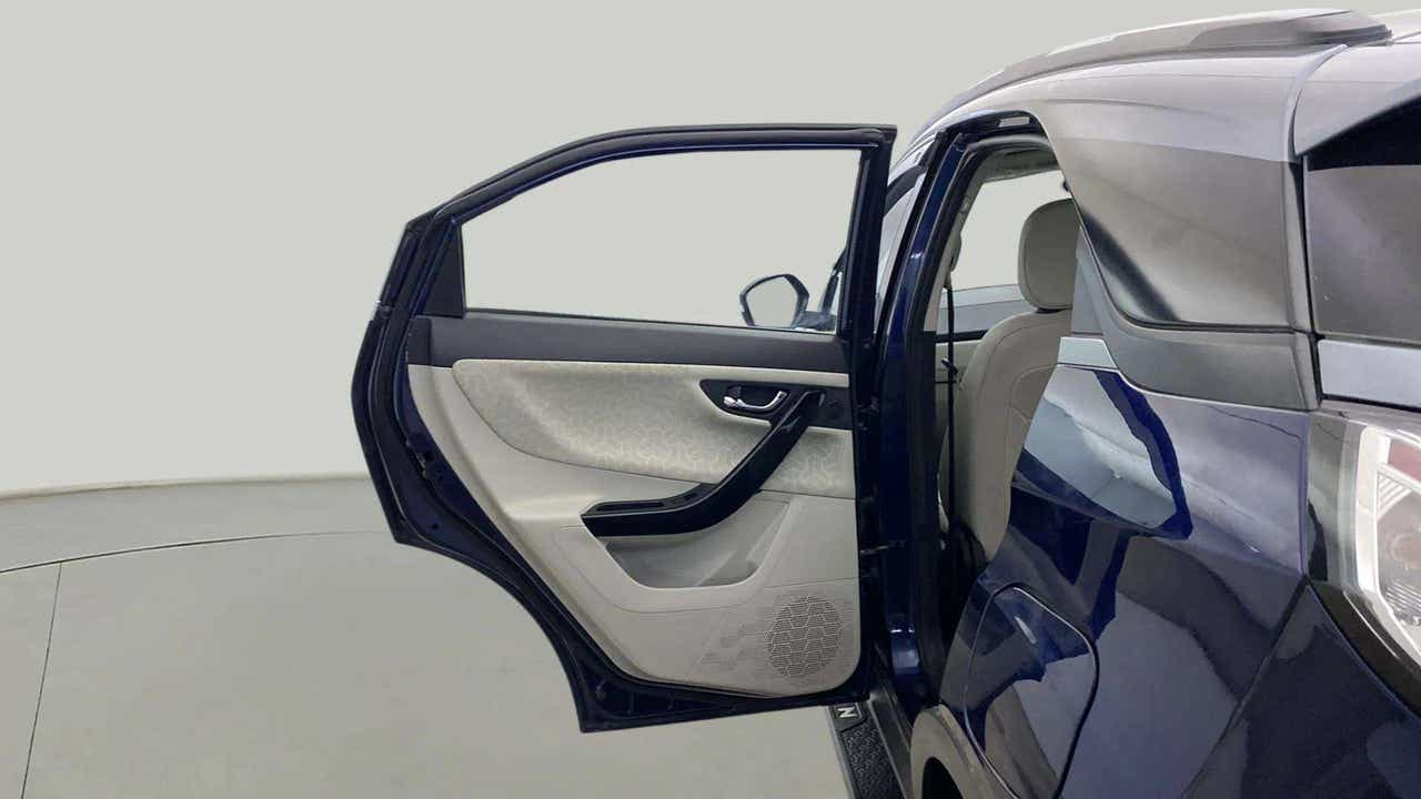 Rear door open view of a Tata Nexon 2017-2023