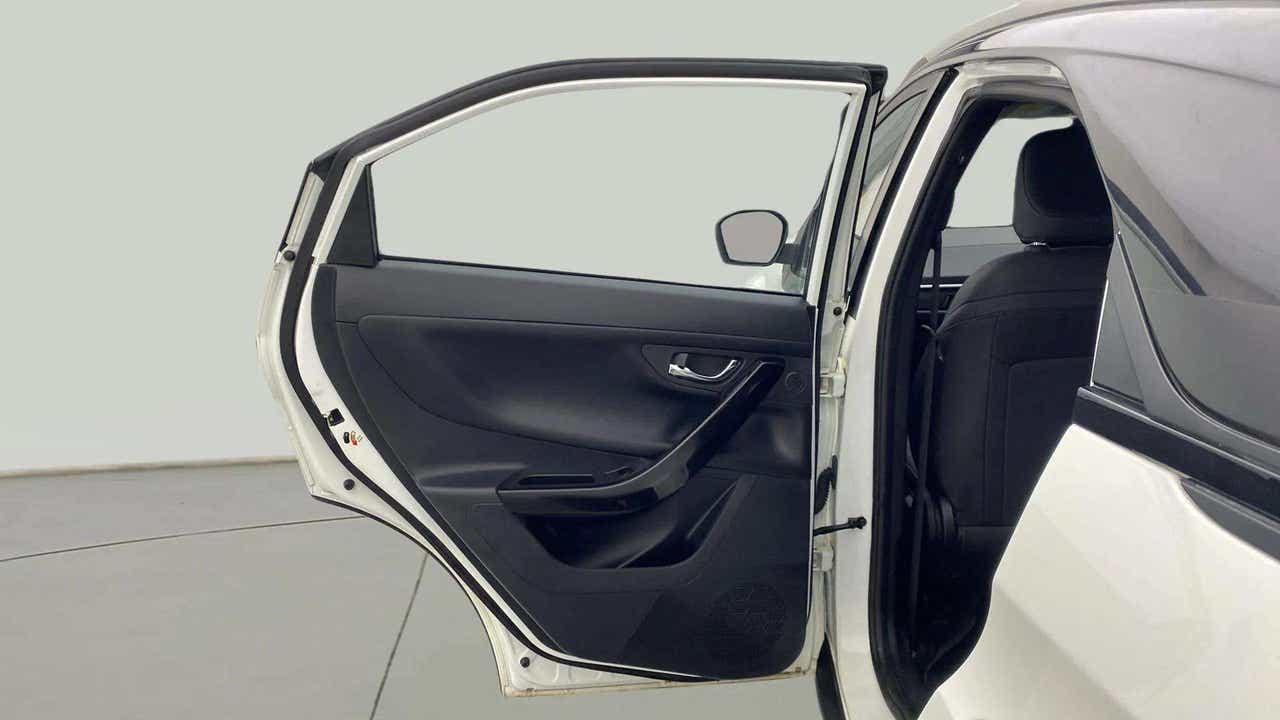 Rear left door interior of a Tata Nexon