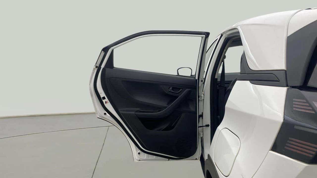 Rear left door view of a Tata Nexon