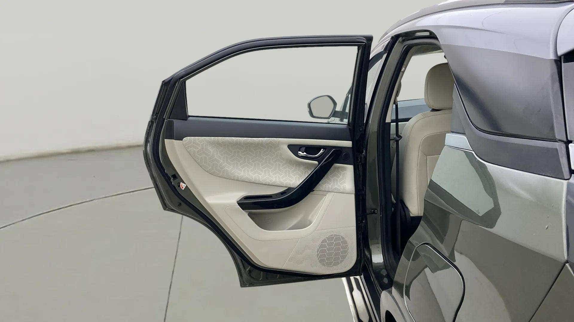 Rear door interior view of a Tata Nexon 2017-2023
