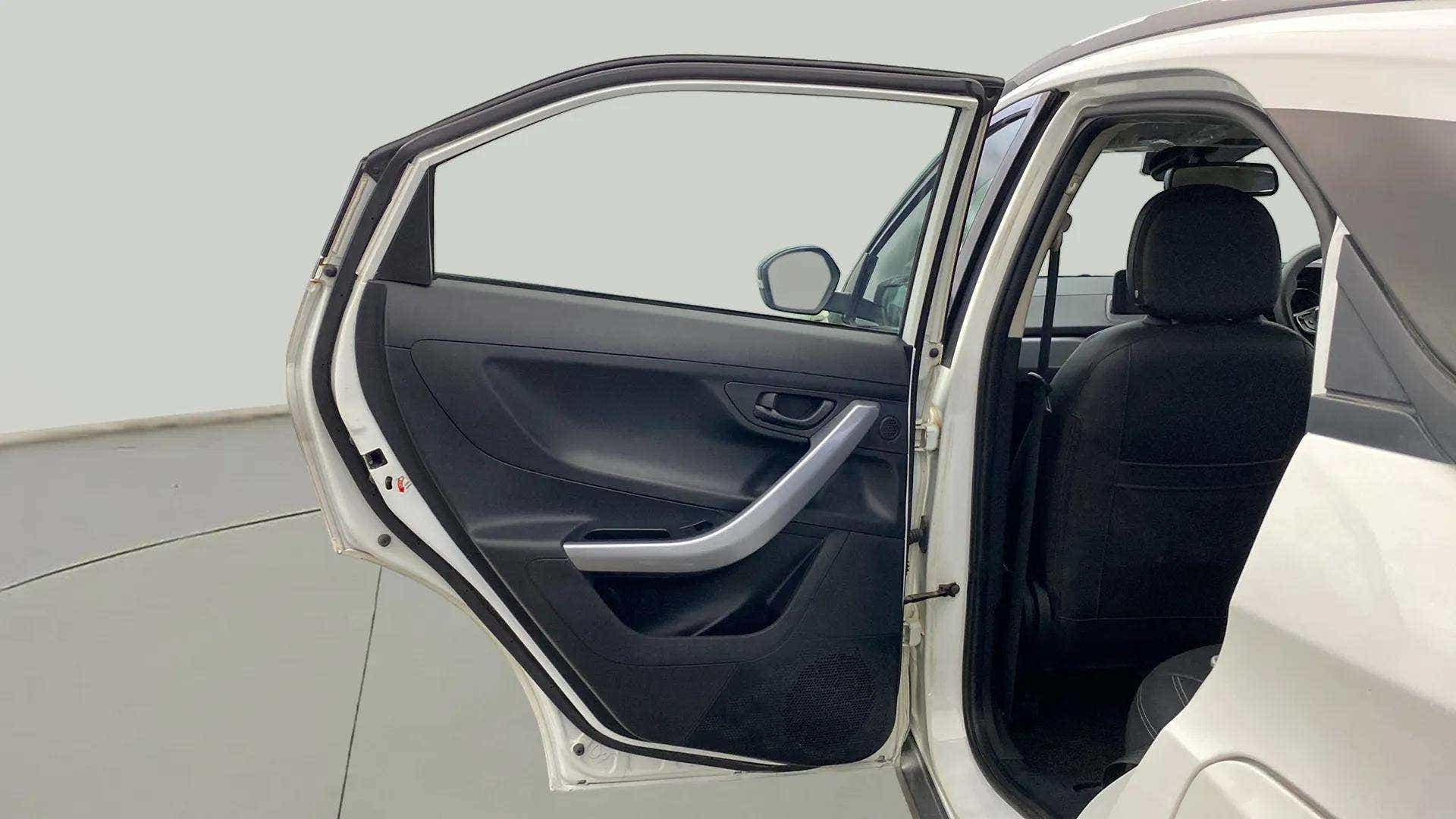 Rear door open view of a Tata Nexon 2017-2023