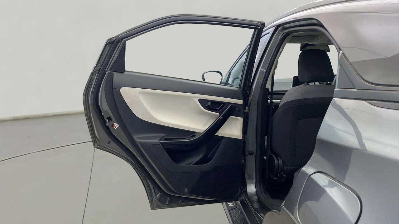 Rear left door interior of a Tata Nexon