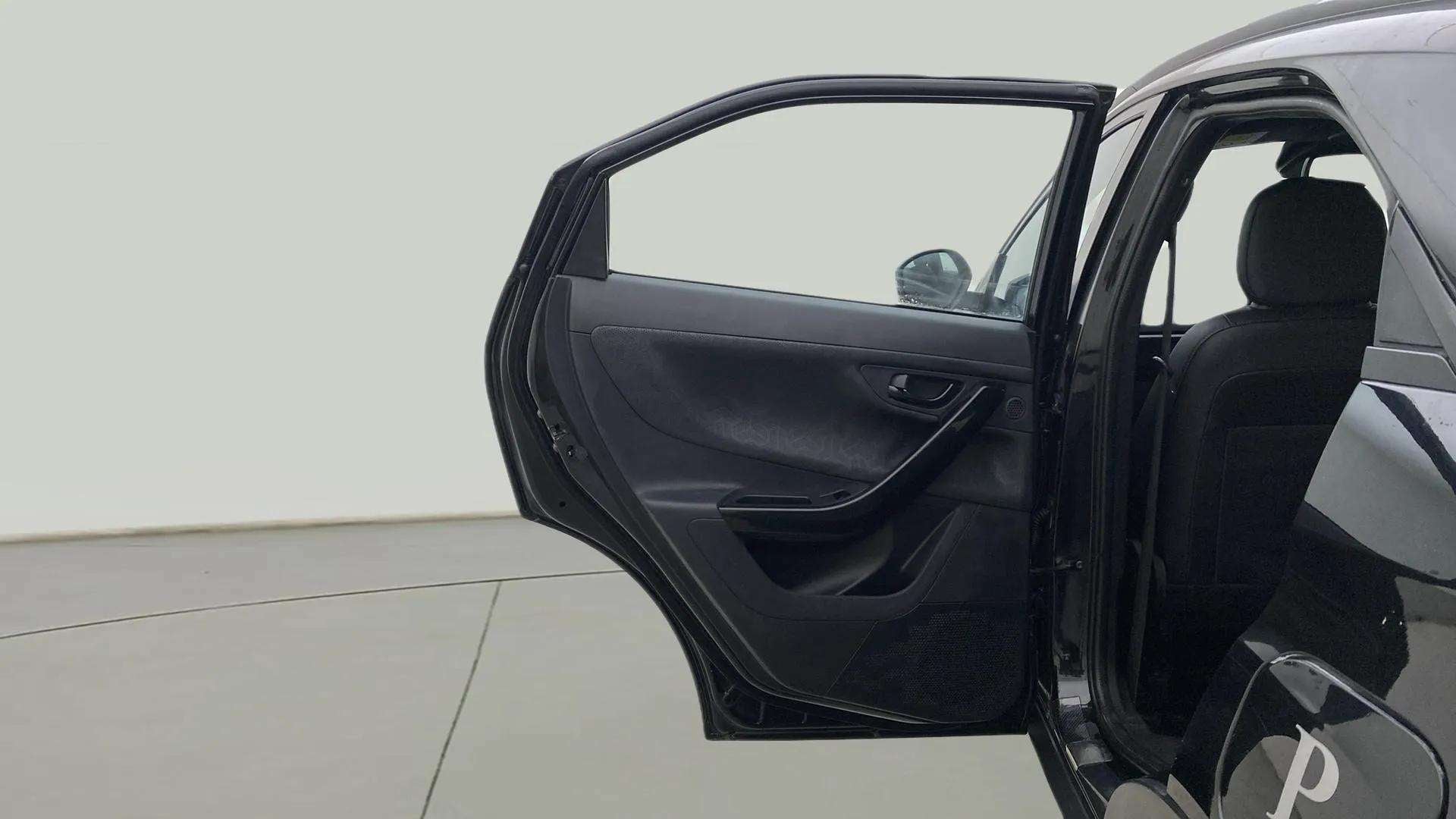 Rear door and interior of a Tata Nexon 2017-2023