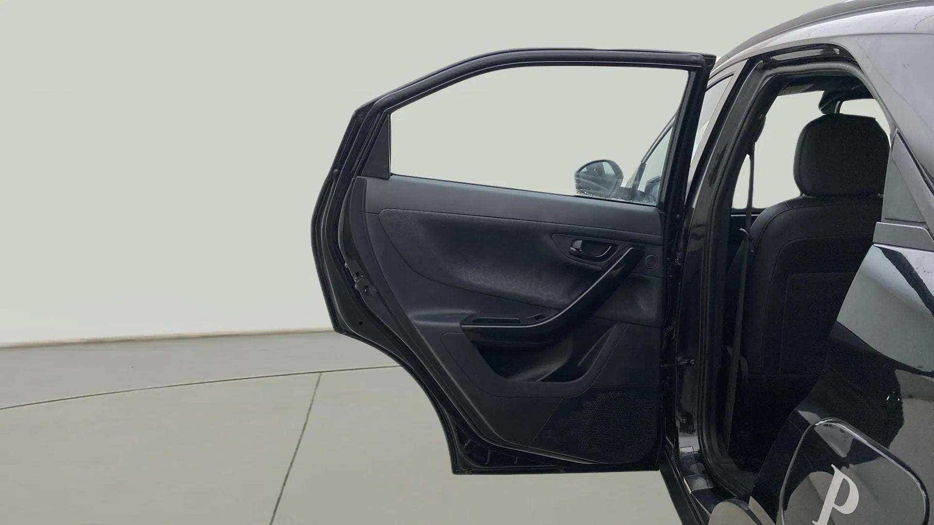 Rear door and interior of a Tata Nexon 2017-2023