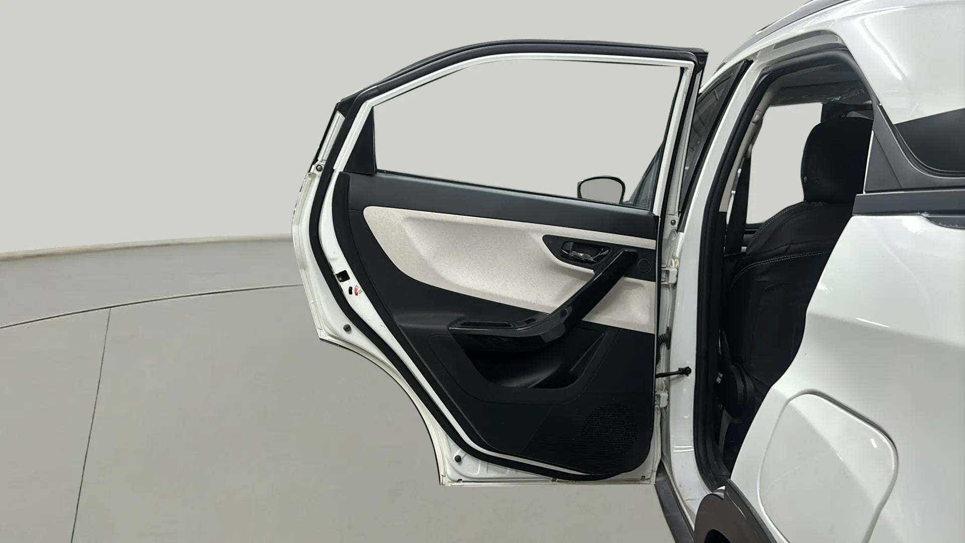 Rear door view of a Tata Nexon