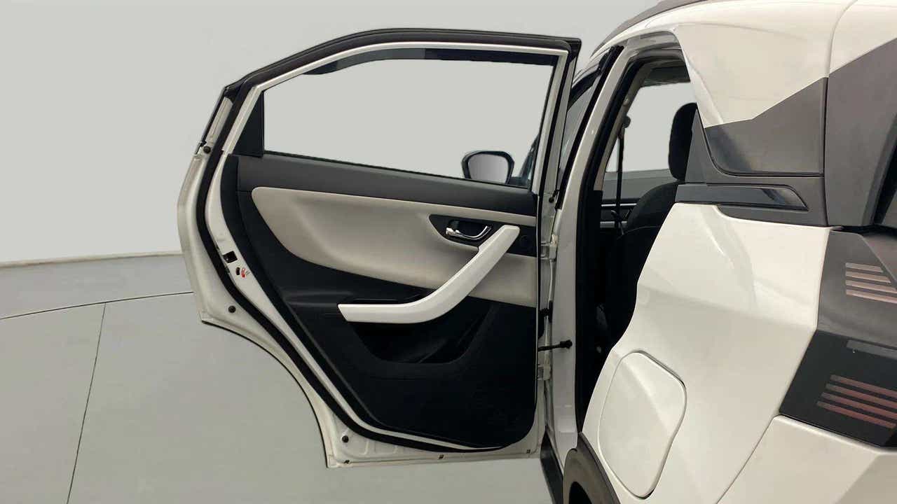 Rear door interior of a Tata Nexon