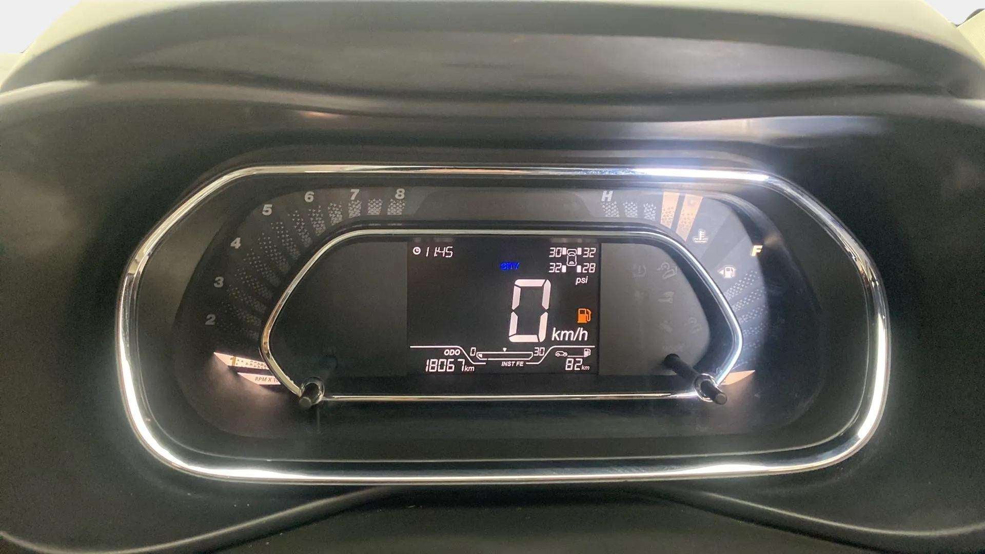 Instrument cluster of a Tata Nexon 2017-2023