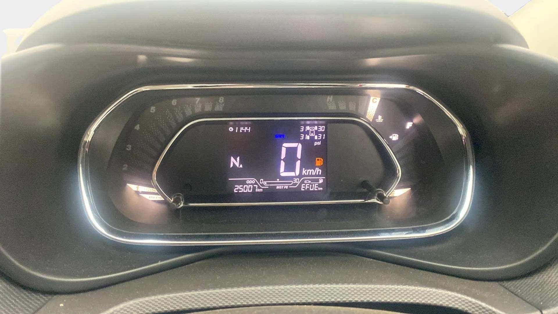 Instrument cluster of a Tata Nexon 2017-2023