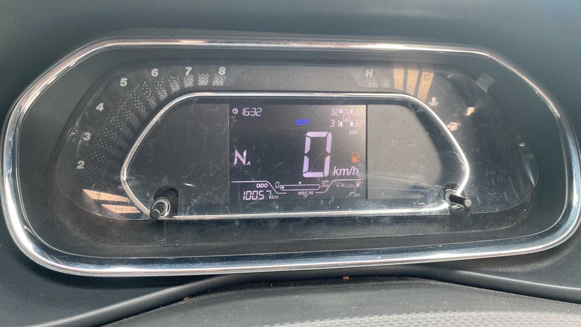 Instrument cluster of a Tata Nexon 2017-2023