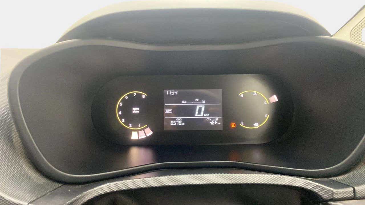 Instrument cluster of a Tata Nexon 2017-2023