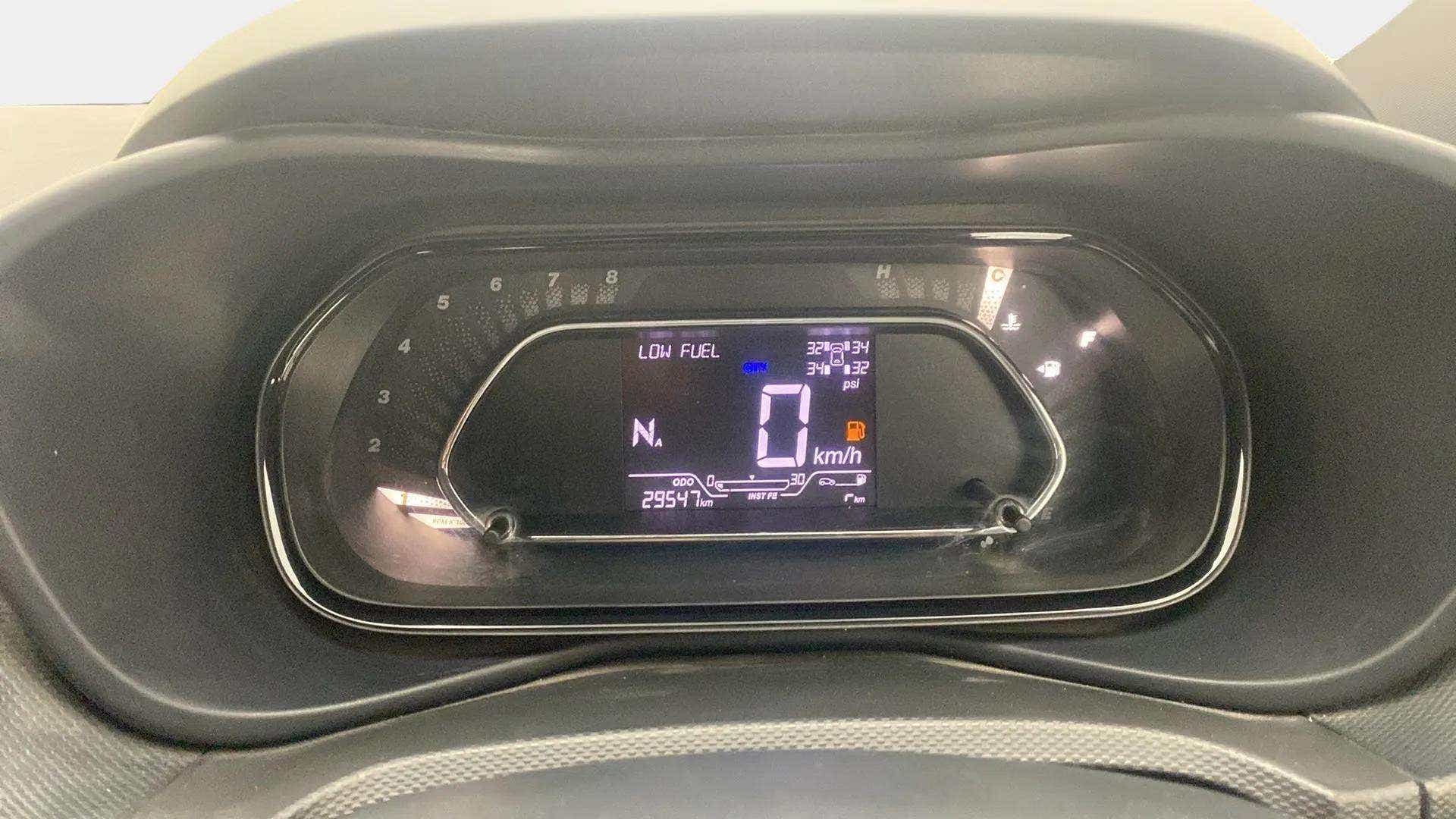 Instrument cluster of a Tata Nexon 2017-2023