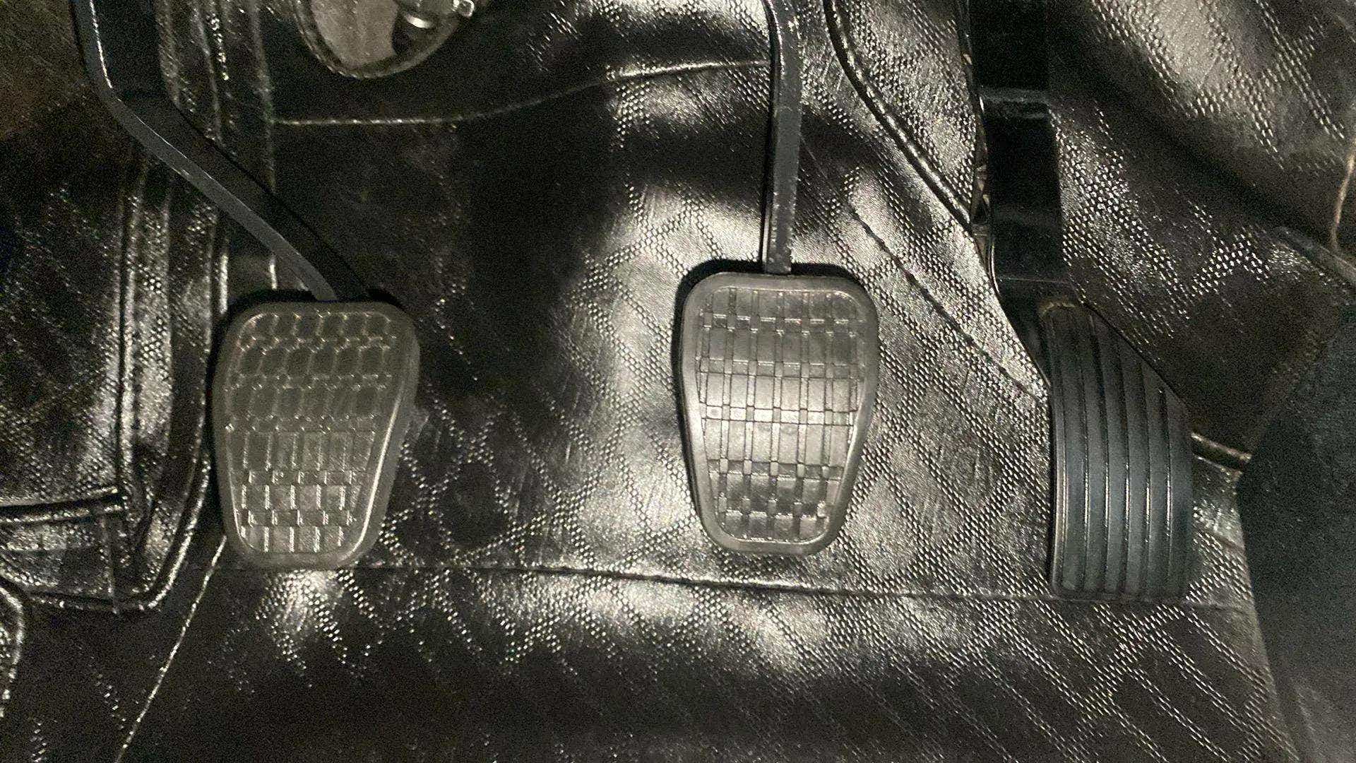 Foot pedals of a Tata Nexon 2017-2023