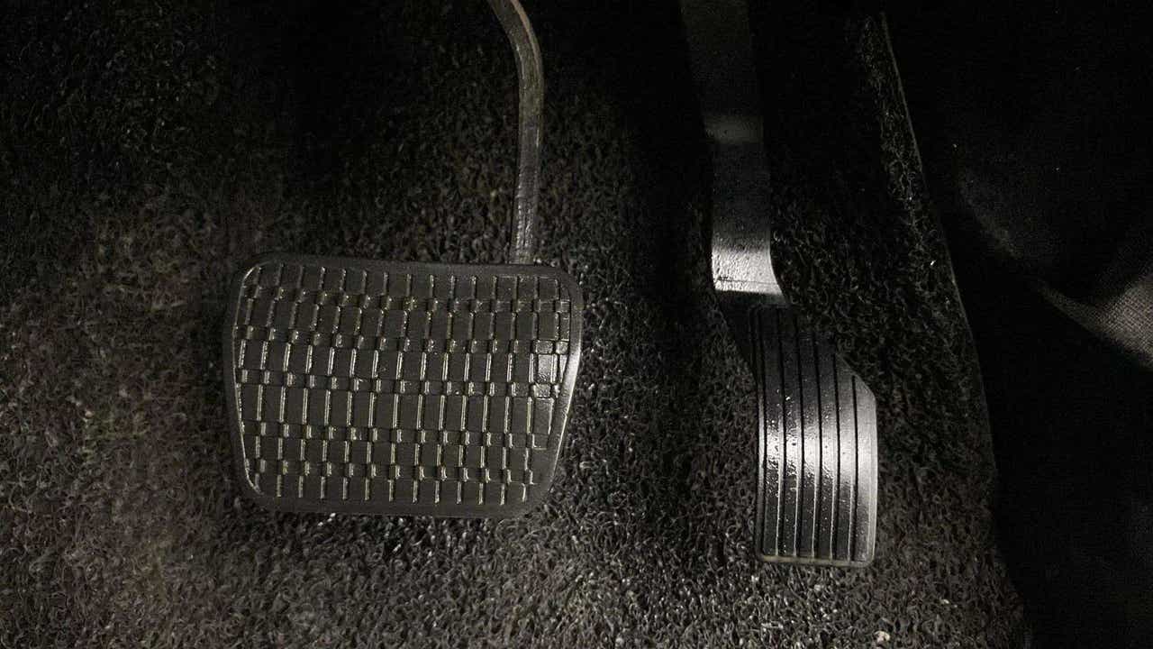 Foot pedals of a Tata Nexon 2017-2023