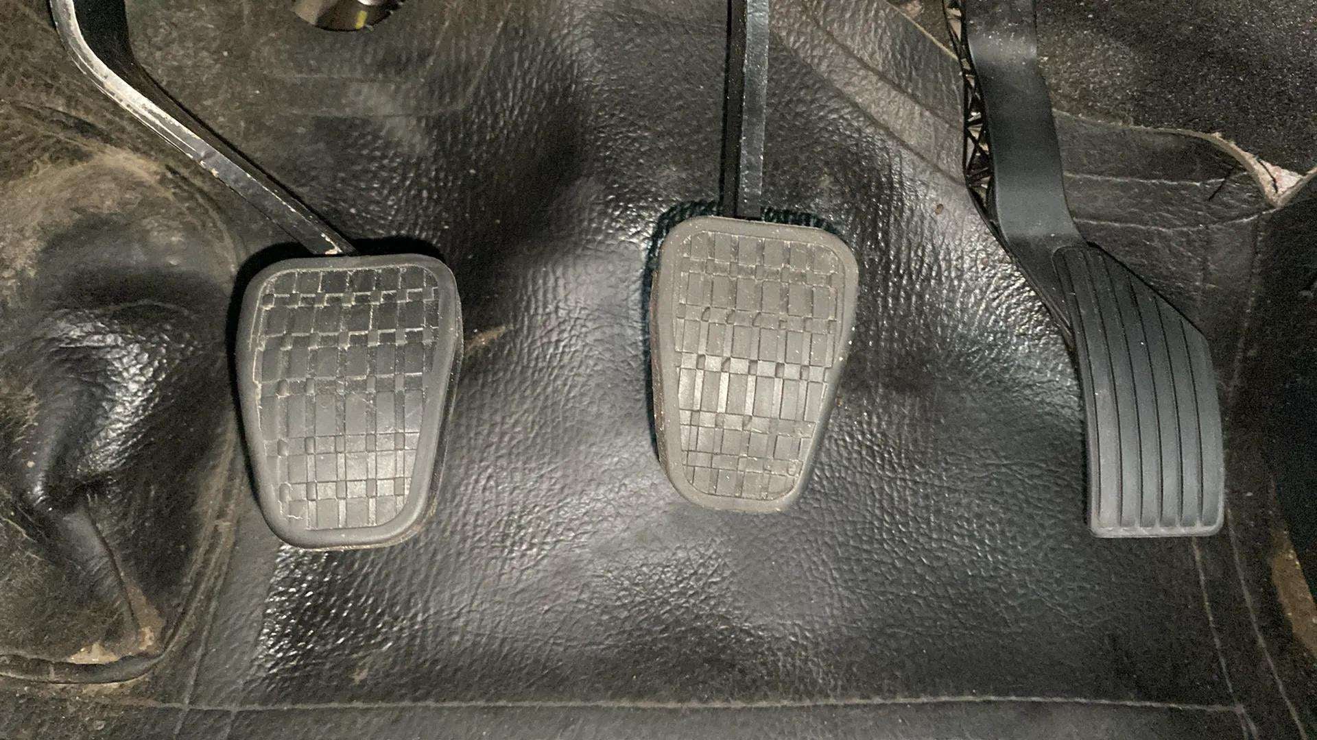 Pedals view of a Tata Nexon 2017-2023