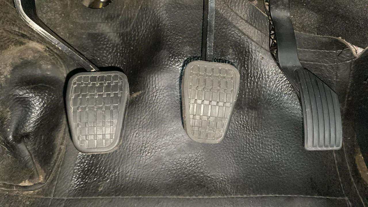Pedals view of a Tata Nexon 2017-2023