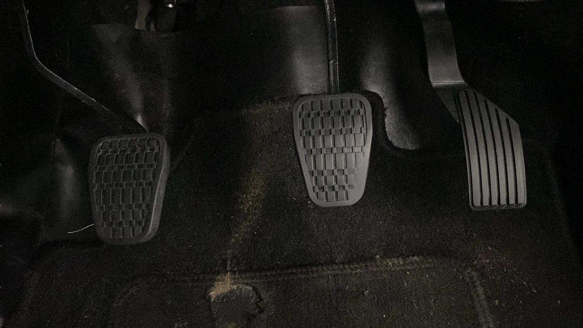 Pedal area of a Tata Nexon 2017-2023