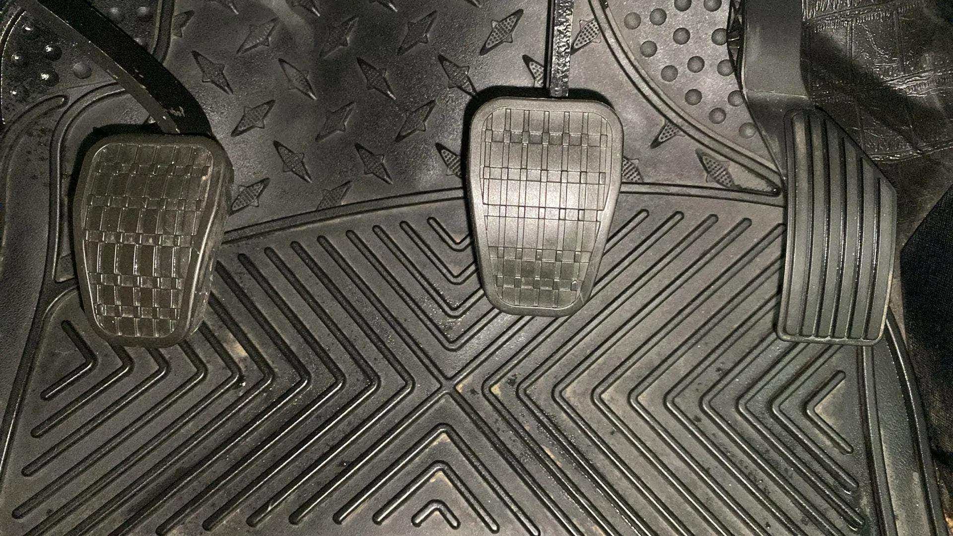 Foot pedals of a Tata Nexon 2017-2023