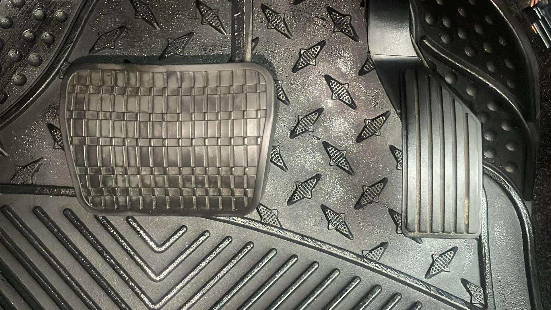 Foot pedals view of a Tata Nexon 2017-2023