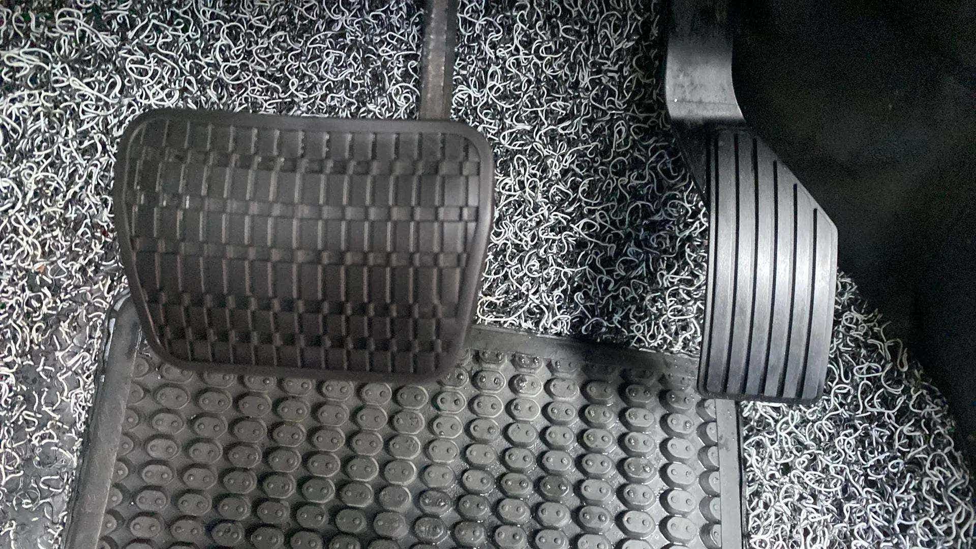 Foot pedals of a Tata Nexon 2017-2023