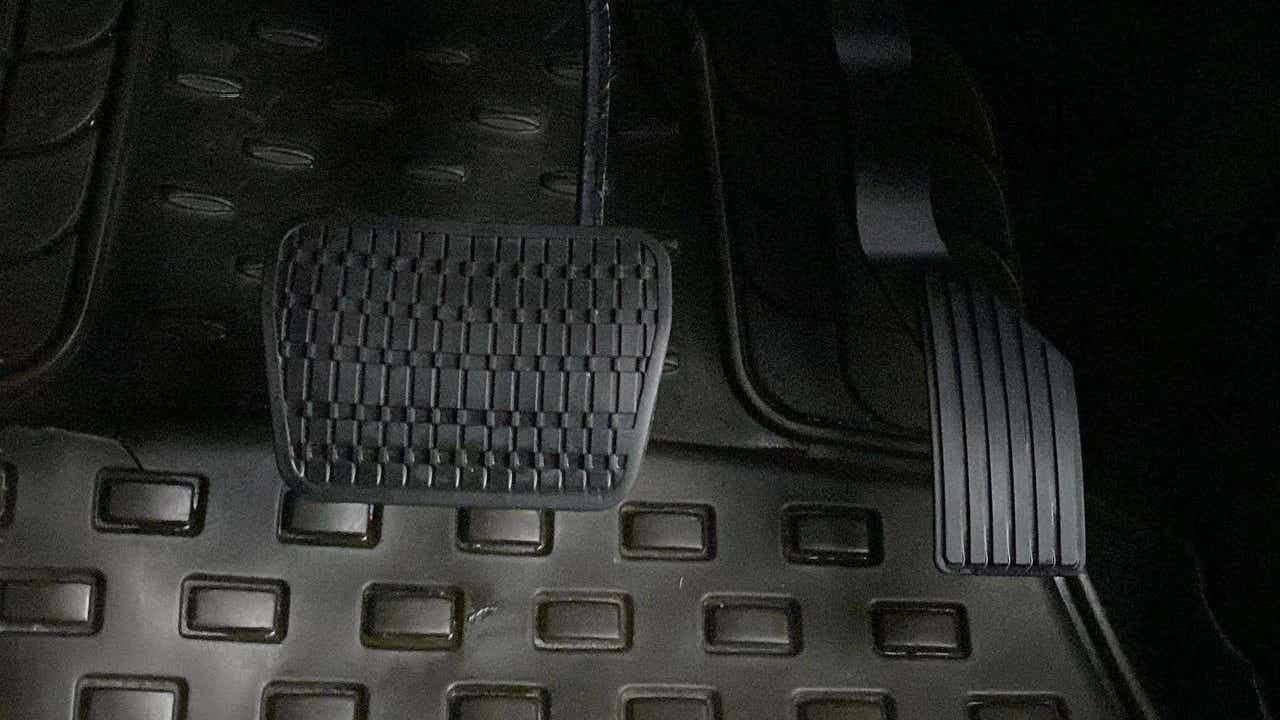 Footwell pedals view of a Tata Nexon 2017-2023